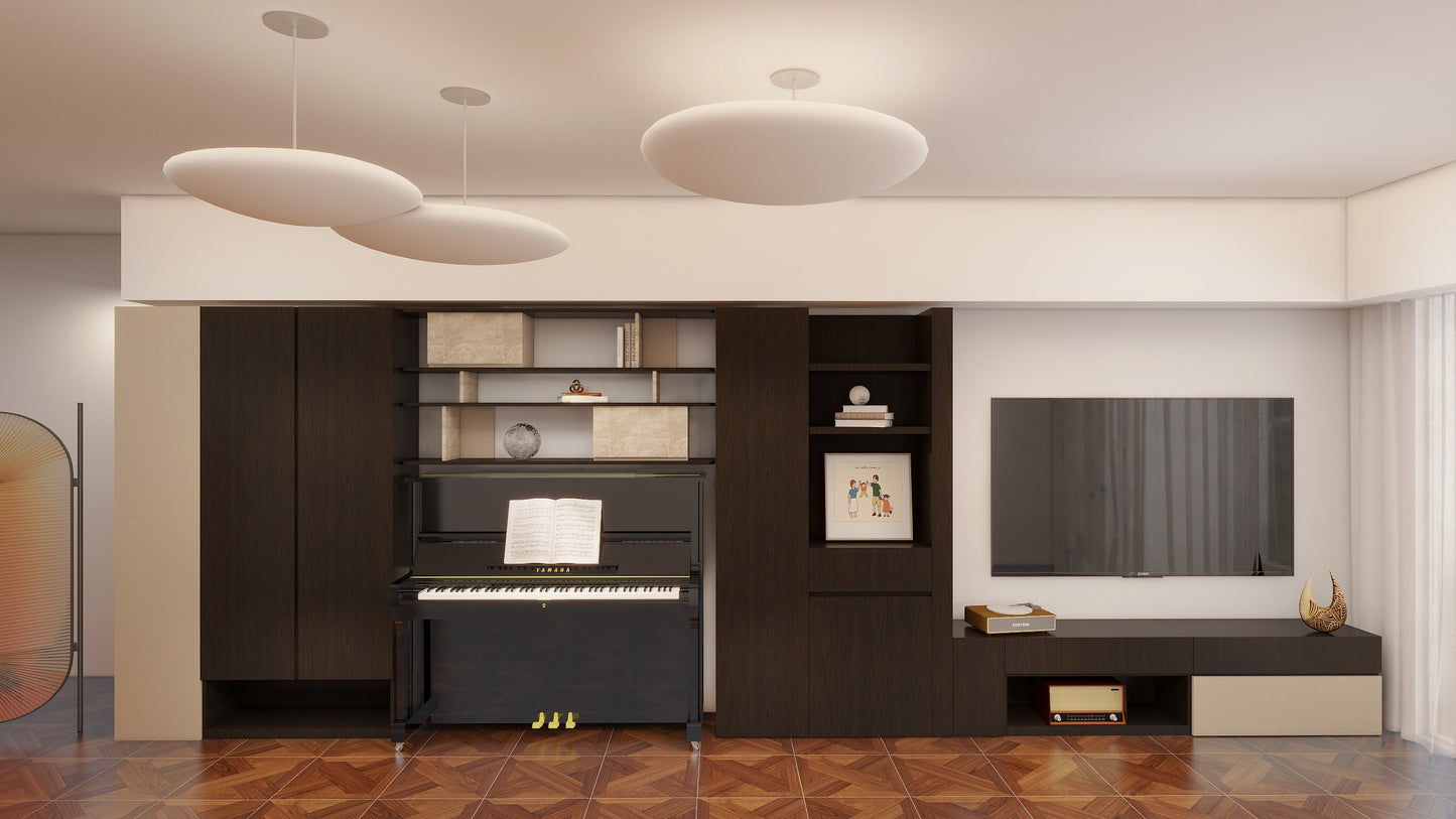 整牆儲物組合櫃Storage Wall Unit_2(Make A Home 造居|訂造傢俬)