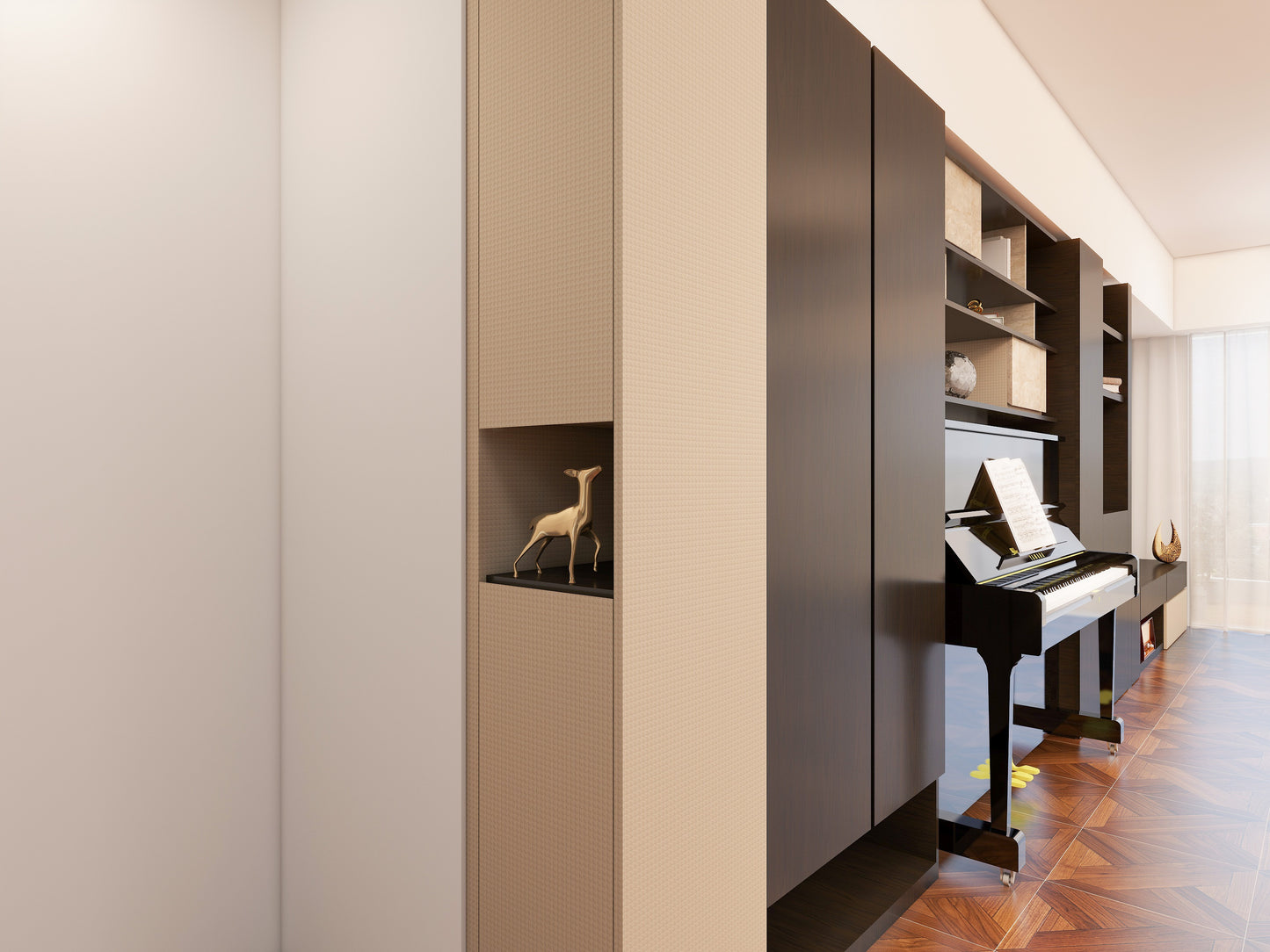 整牆儲物組合櫃Storage Wall Unit_4(Make A Home 造居|訂造傢俬)