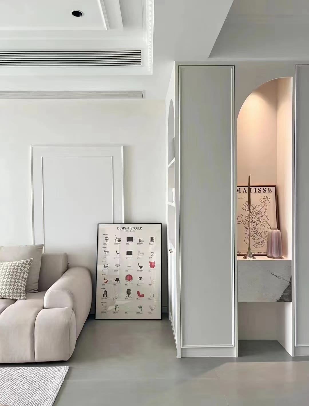 訂造傢俬 香港_法式風格家居_室內設計_玄關櫃_梳化 (Make A Home 造居|訂造傢俬)