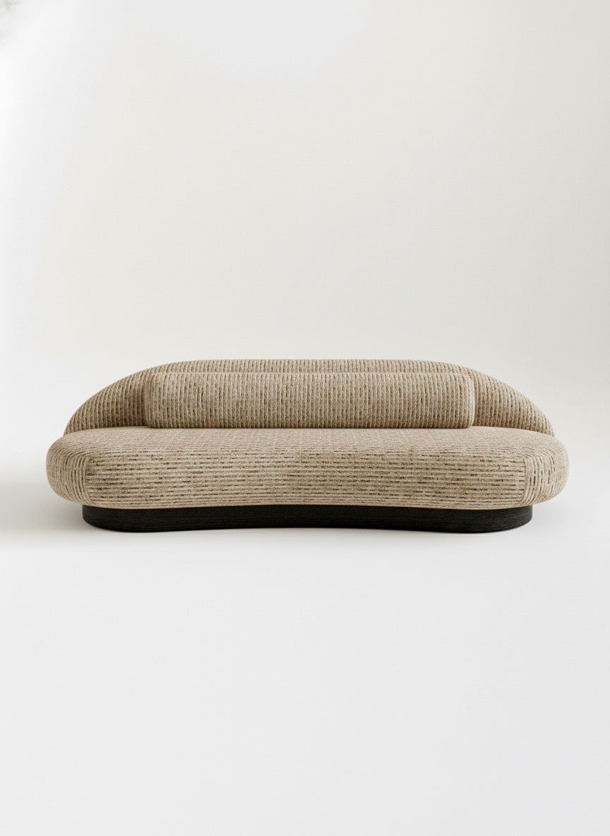 Curved Low-back Sofa_front