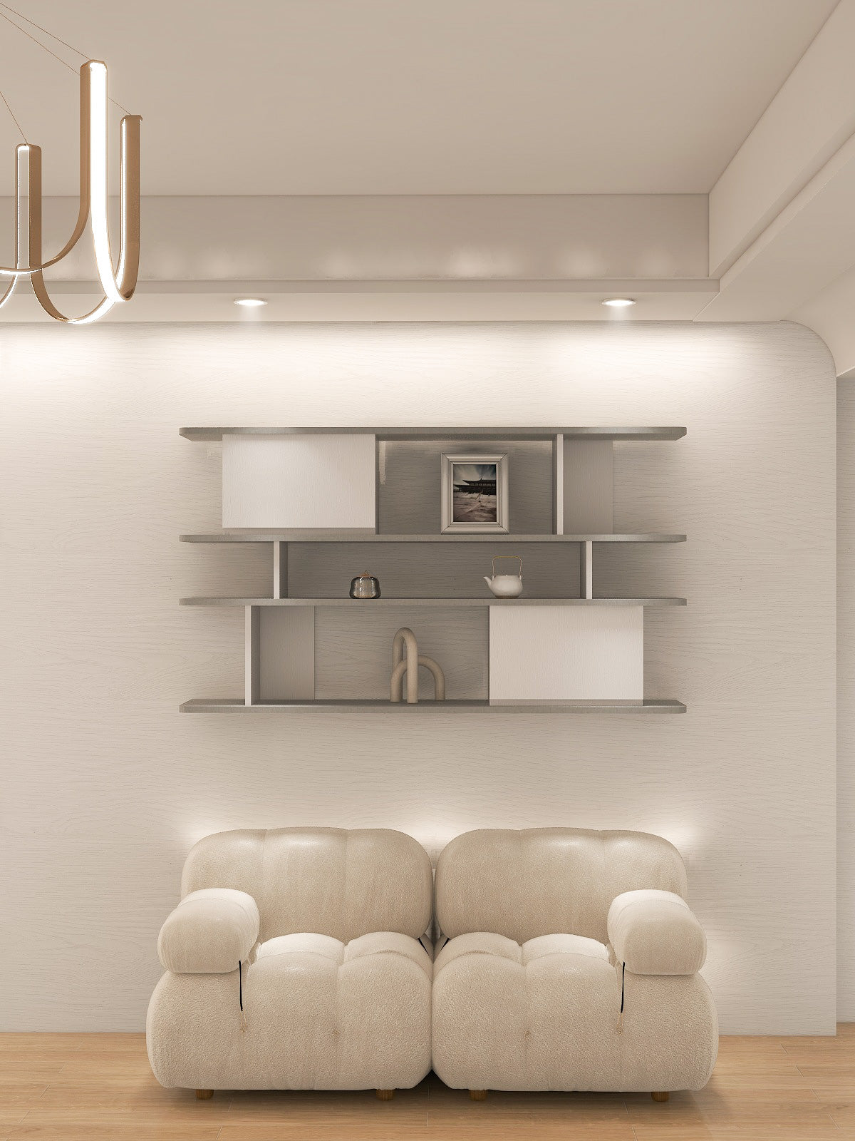 Loose-Fit 系列 - 上牆或落地書架 Loose-Fit Series - Wall Mounted Shelf (Make A Home 造居|訂造傢俬)