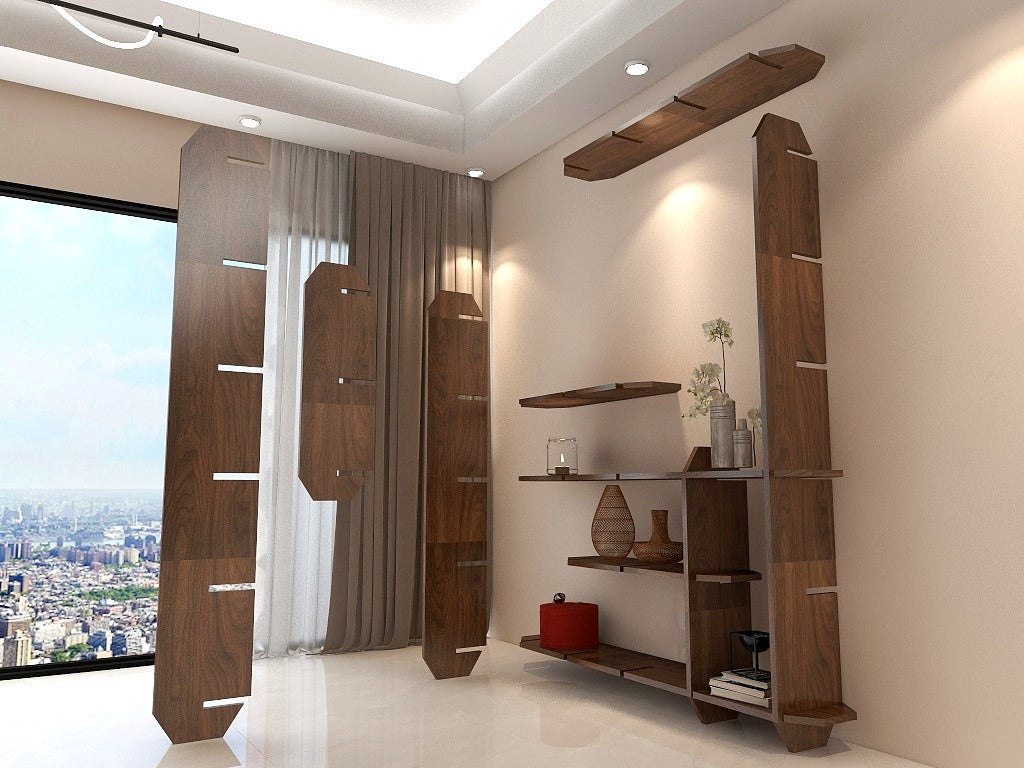 Panel-To-Shelf系列-書架A _3 (Make A Home 造居|訂造傢俬)