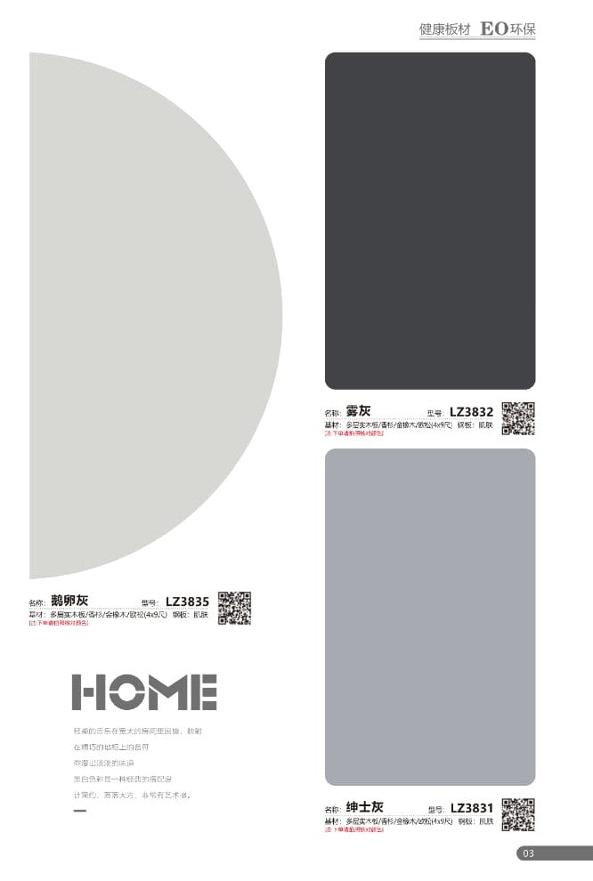 Melamine Faced Board by Ling Zhi