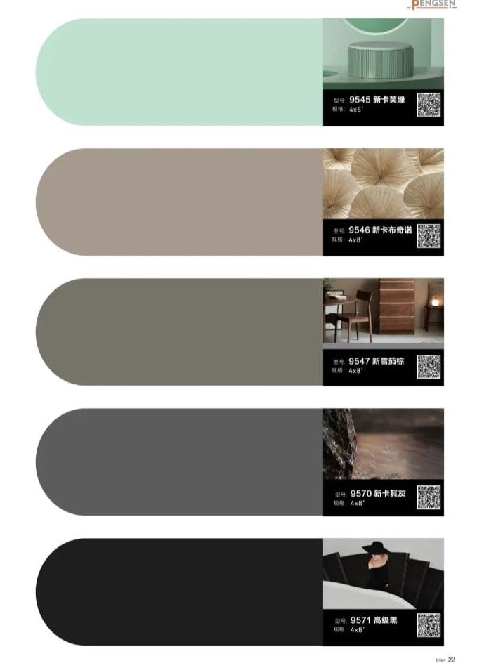 Melamine Faced Board by Peng Sen Wood