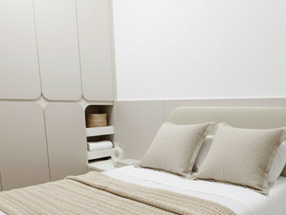 Narrow Outter Corner Wardrobe Storage Set with Hydraulic Bed (Made-to-order only)