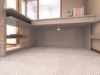 
簡約特高高架床_4_L形書枱 Simple Extra High Loft Bed_4_L Shape Desk (Make A Home 造居｜訂造傢俬)
