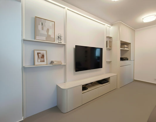 多功能客飯廳收納櫃 II (只供訂造)