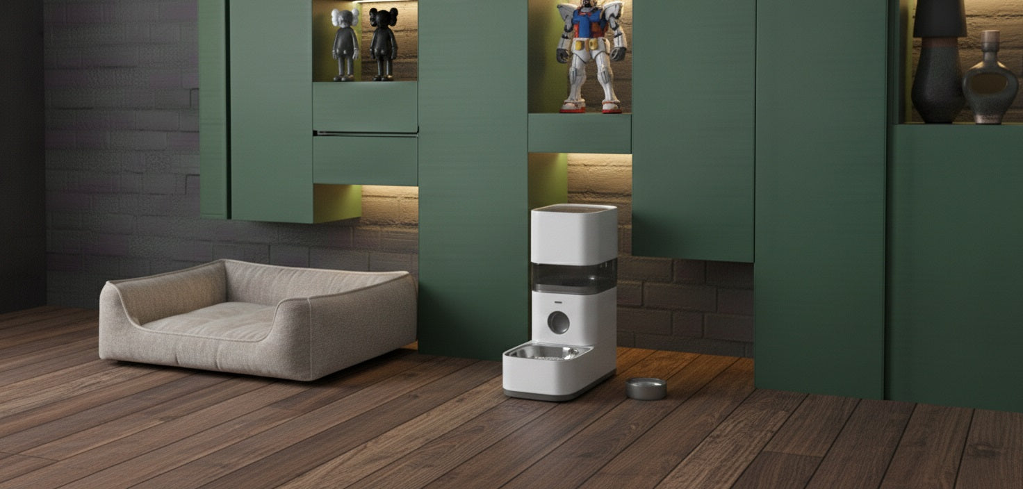 minimalist display & storage shelving unit_pet area